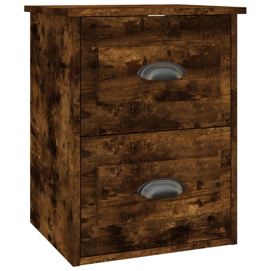 Wand-Nachttische 2 Stk. Räuchereiche 41,5x36x53 cm - Pazzar.ch