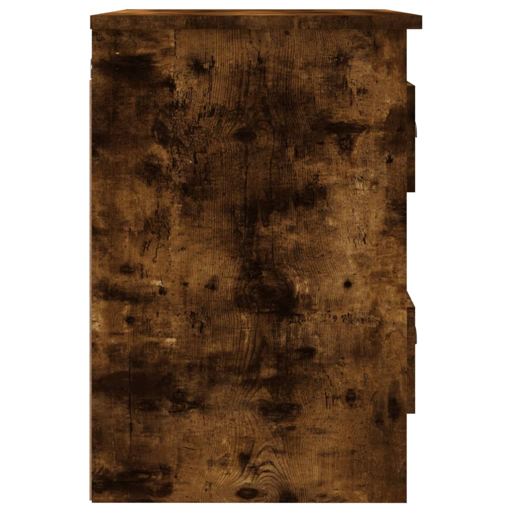 Wand-Nachttische 2 Stk. Räuchereiche 41,5x36x53 cm - Pazzar.ch