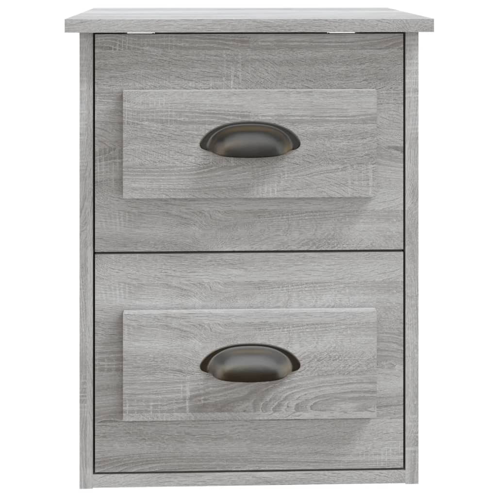 Wand-Nachttisch Grau Sonoma 41,5x36x53 cm - Pazzar.ch
