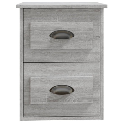 Wand-Nachttisch Grau Sonoma 41,5x36x53 cm - Pazzar.ch