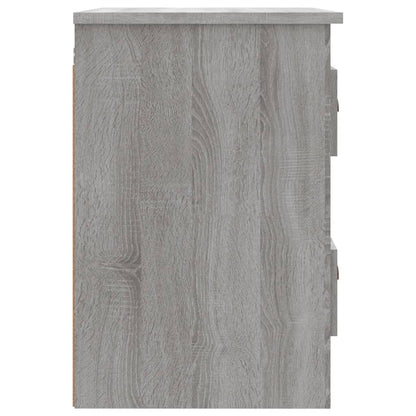 Wand-Nachttische 2 Stk. Grau Sonoma 41,5x36x53 cm - Pazzar.ch