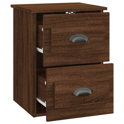 Wand-Nachttisch Braun Eichen-Optik 41,5x36x53 cm - Pazzar.ch