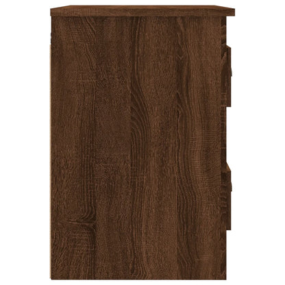 Wand-Nachttische 2 Stk. Braun Eichen-Optik 41,5x36x53 cm - Pazzar.ch