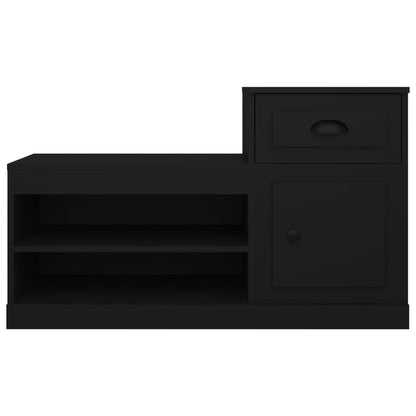 Schuhschrank Schwarz 100x42x60 cm Holzwerkstoff - Pazzar.ch