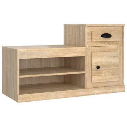Schuhschrank Sonoma-Eiche 100x42x60 cm Holzwerkstoff - Pazzar.ch