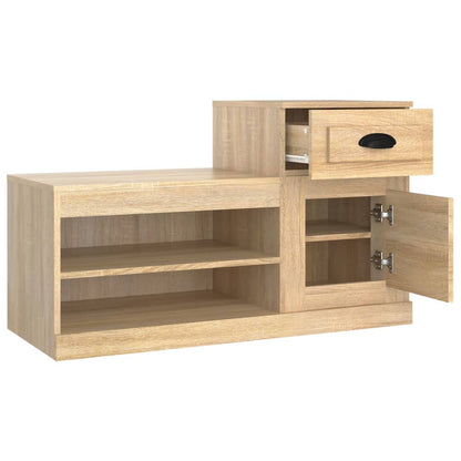 Schuhschrank Sonoma-Eiche 100x42x60 cm Holzwerkstoff - Pazzar.ch