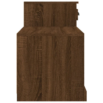 Schuhschrank Braun Eichen-Optik 100x42x60 cm Holzwerkstoff - Pazzar.ch