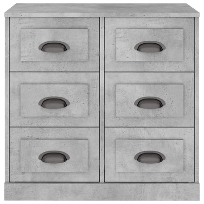 Sideboard Betongrau 70x35,5x67,5 cm Holzwerkstoff - Pazzar.ch