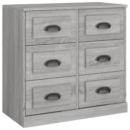 Sideboard Grau Sonoma 70x35,5x67,5 cm Holzwerkstoff - Pazzar.ch