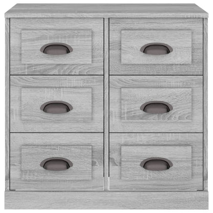 Sideboard Grau Sonoma 70x35,5x67,5 cm Holzwerkstoff - Pazzar.ch
