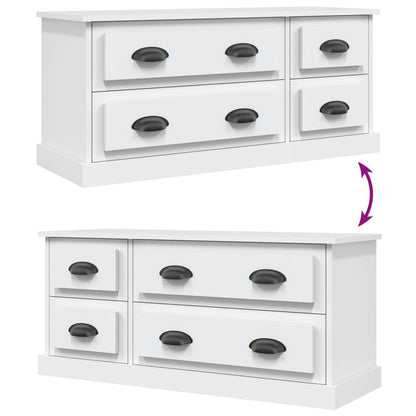 TV-Schrank Weiß 100x35,5x45 cm Holzwerkstoff - Pazzar.ch