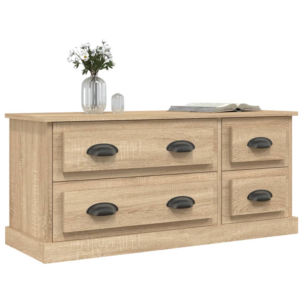 TV-Schrank Sonoma-Eiche 100x35,5x45 cm Holzwerkstoff - Pazzar.ch