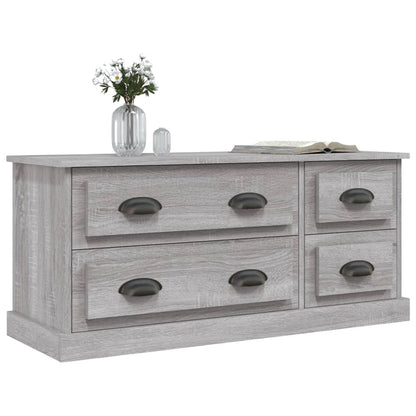 TV-Schrank Grau Sonoma 100x35,5x45 cm Holzwerkstoff - Pazzar.ch