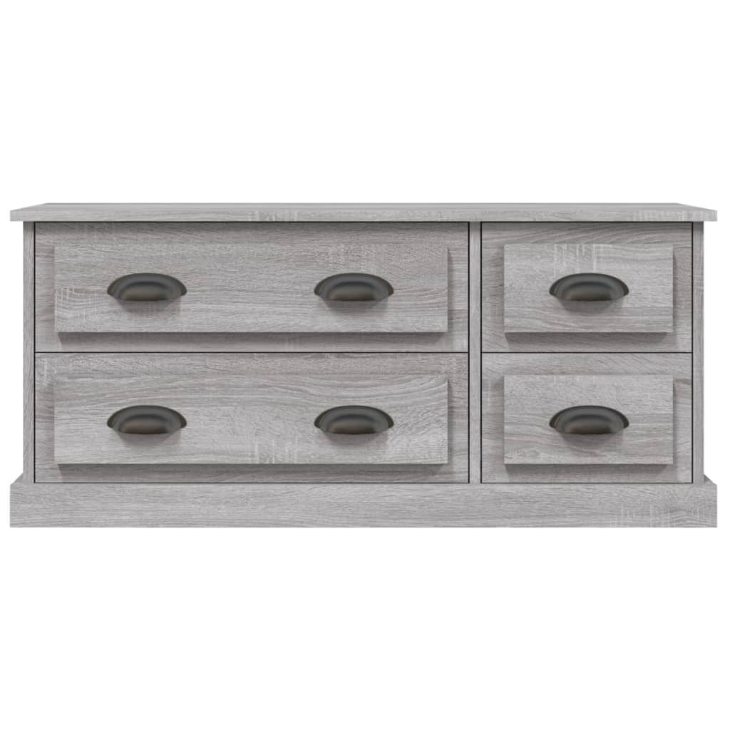 TV-Schrank Grau Sonoma 100x35,5x45 cm Holzwerkstoff - Pazzar.ch
