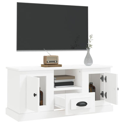 TV-Schrank Weiß 100x35,5x45 cm Holzwerkstoff - Pazzar.ch