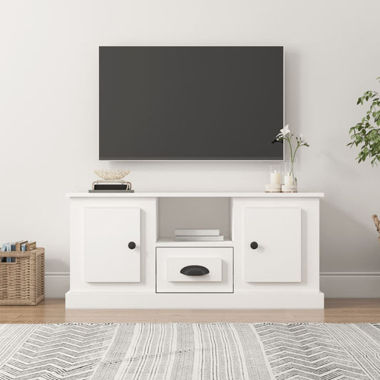 TV-Schrank Weiß 100x35,5x45 cm Holzwerkstoff - Pazzar.ch