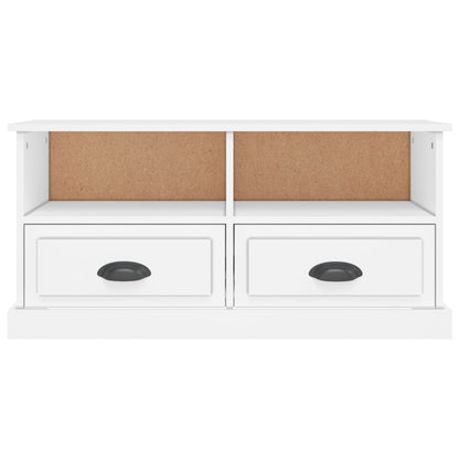 TV-Schrank Weiß 93x35,5x45 cm Holzwerkstoff - Pazzar.ch