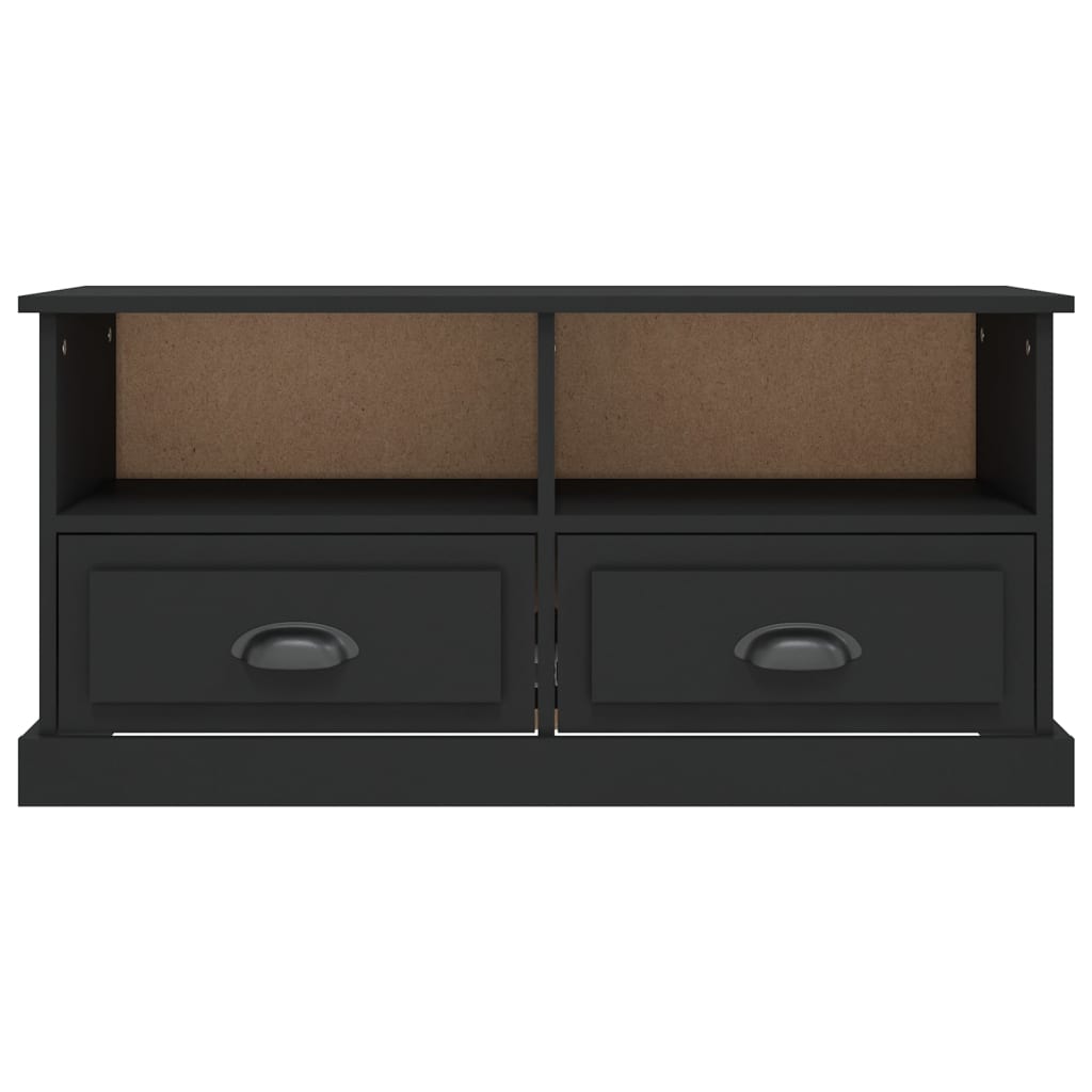 TV-Schrank Schwarz 93x35,5x45 cm Holzwerkstoff - Pazzar.ch