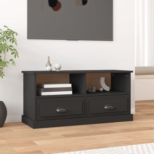 TV-Schrank Schwarz 93x35,5x45 cm Holzwerkstoff - Pazzar.ch