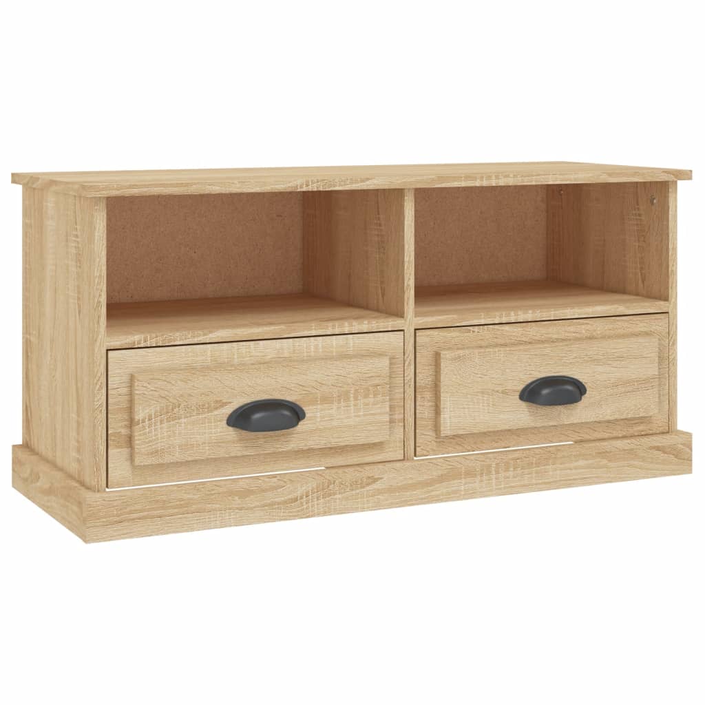 TV-Schrank Sonoma-Eiche 93x35,5x45 cm Holzwerkstoff - Pazzar.ch