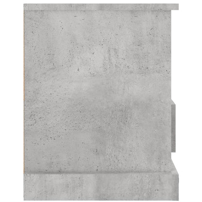 TV-Schrank Betongrau 93x35,5x45 cm Holzwerkstoff - Pazzar.ch