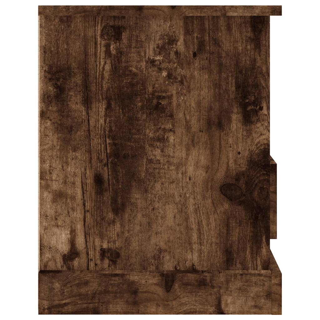 TV-Schrank Räuchereiche 93x35,5x45 cm Holzwerkstoff - Pazzar.ch
