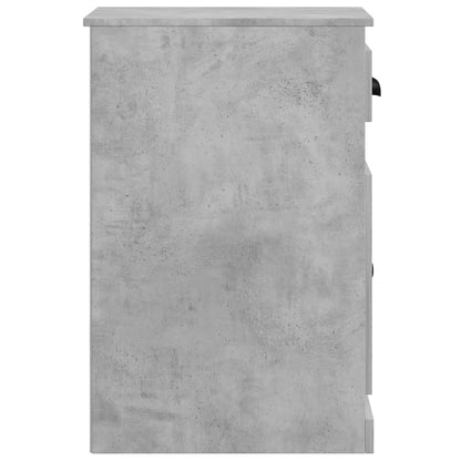 Beistellschrank mit Schublade Betongrau 40x50x75 cm - Pazzar.ch
