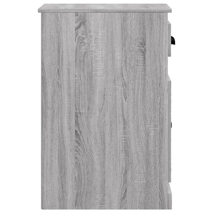 Beistellschrank mit Schublade Grau Sonoma 40x50x75 cm - Pazzar.ch