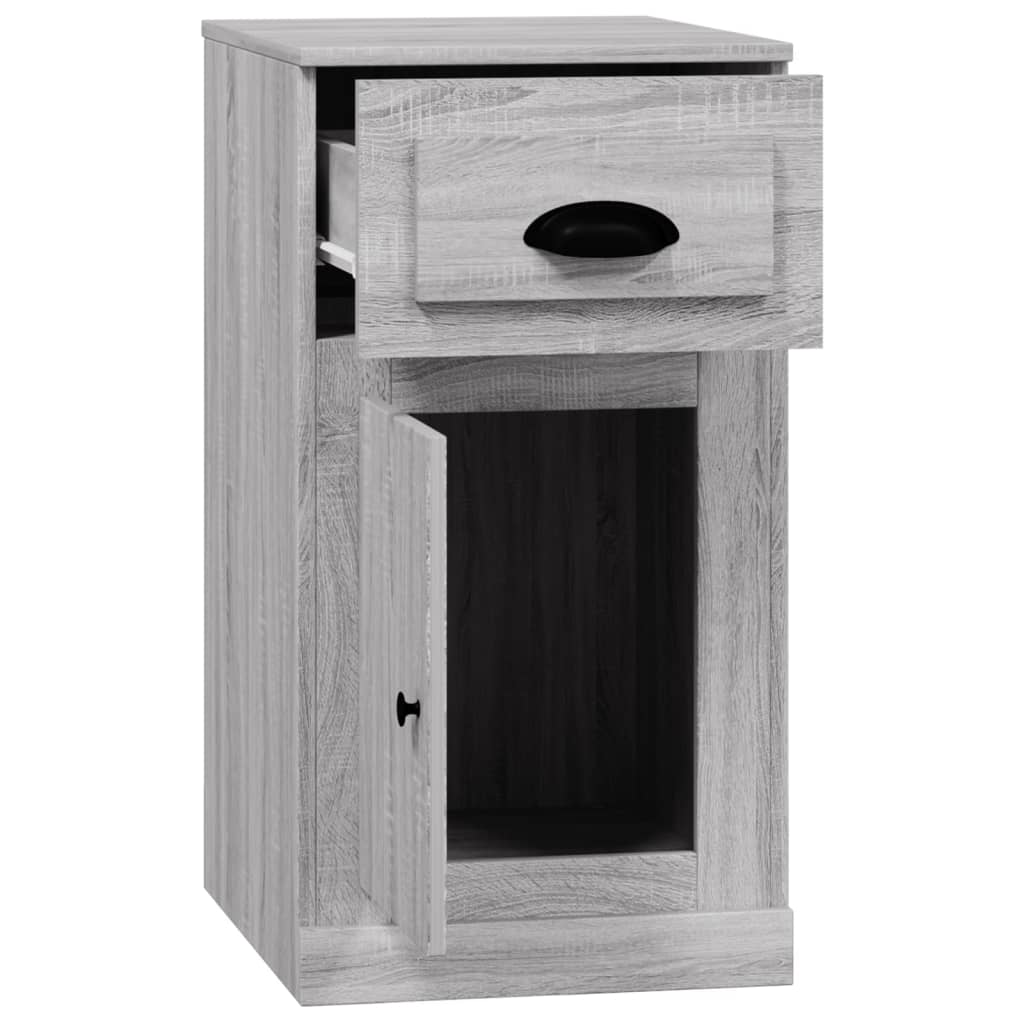 Beistellschrank mit Schublade Grau Sonoma 40x50x75 cm - Pazzar.ch