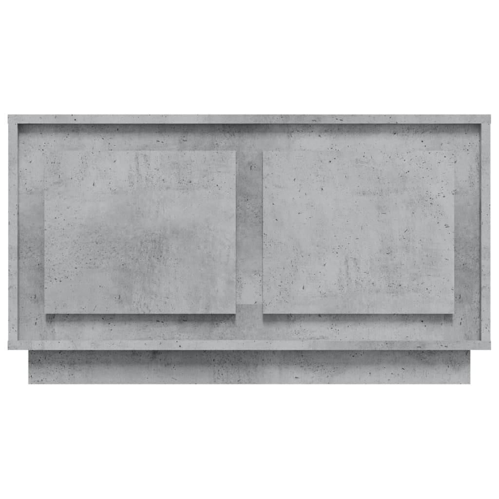 TV-Schrank Betongrau 80x35x45 cm Holzwerkstoff - Pazzar.ch