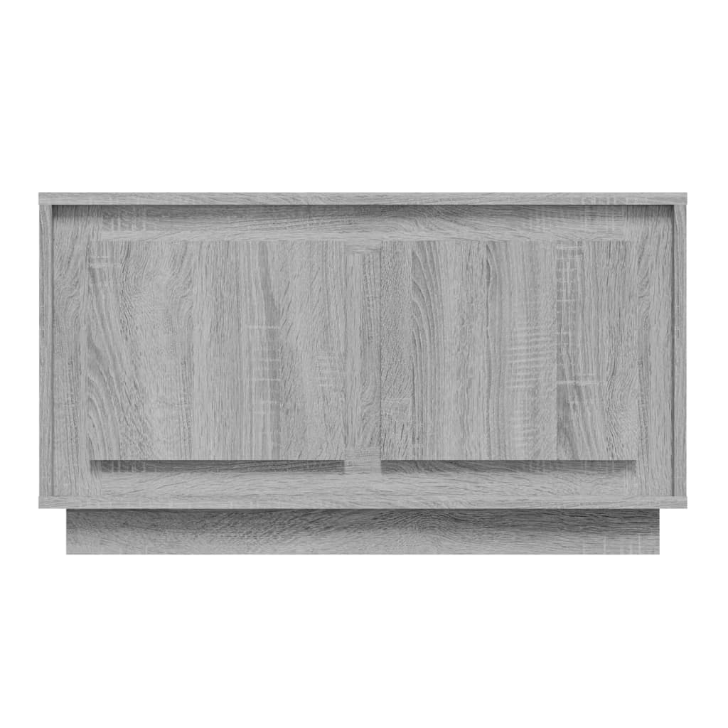 TV-Schrank Grau Sonoma 80x35x45 cm Holzwerkstoff - Pazzar.ch