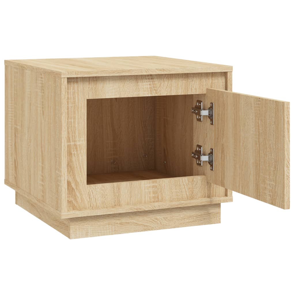 Couchtisch Sonoma-Eiche 51x50x44 cm Holzwerkstoff - Pazzar.ch
