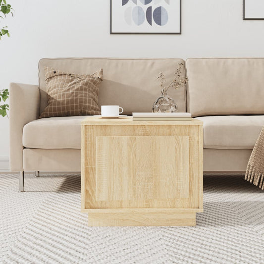Couchtisch Sonoma-Eiche 51x50x44 cm Holzwerkstoff - Pazzar.ch
