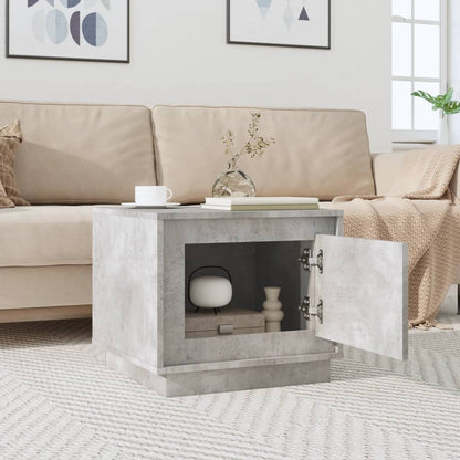 Couchtisch Betongrau 51x50x44 cm Holzwerkstoff - Pazzar.ch