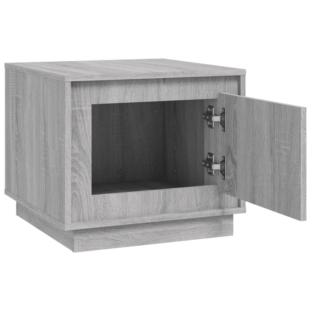 Couchtisch Grau Sonoma 51x50x44 cm Holzwerkstoff - Pazzar.ch