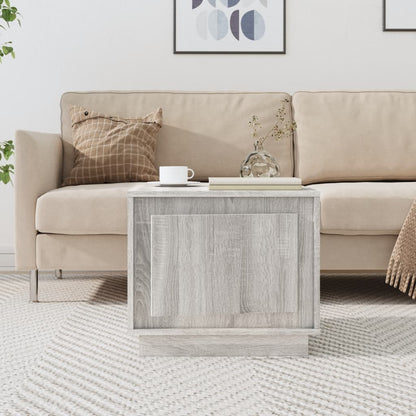 Couchtisch Grau Sonoma 51x50x44 cm Holzwerkstoff - Pazzar.ch