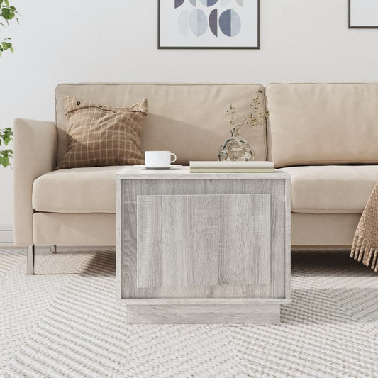 Couchtisch Grau Sonoma 51x50x44 cm Holzwerkstoff - Pazzar.ch