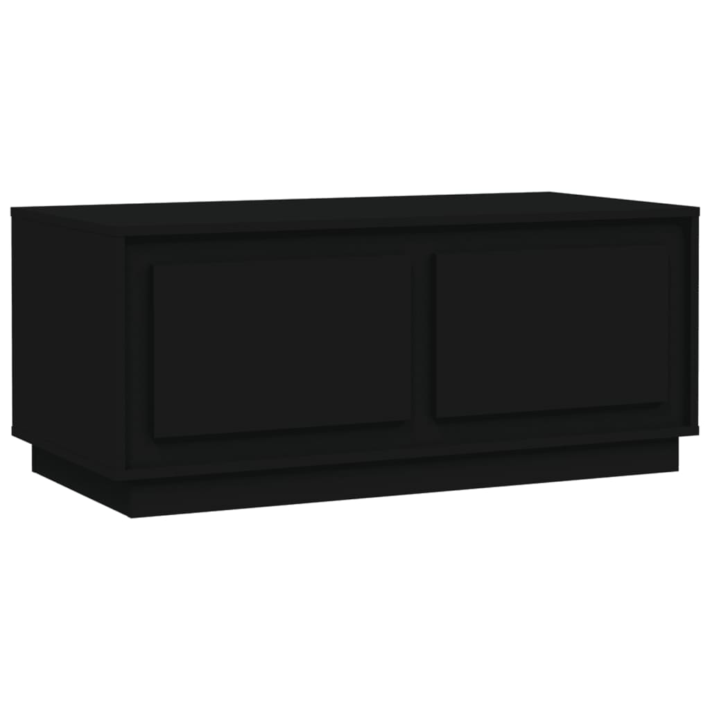 Couchtisch Schwarz 102x50x44 cm Holzwerkstoff - Pazzar.ch