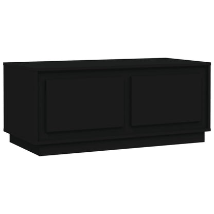 Couchtisch Schwarz 102x50x44 cm Holzwerkstoff - Pazzar.ch