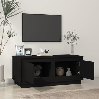 Couchtisch Schwarz 102x50x44 cm Holzwerkstoff - Pazzar.ch