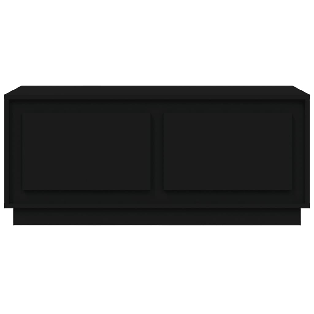 Couchtisch Schwarz 102x50x44 cm Holzwerkstoff - Pazzar.ch
