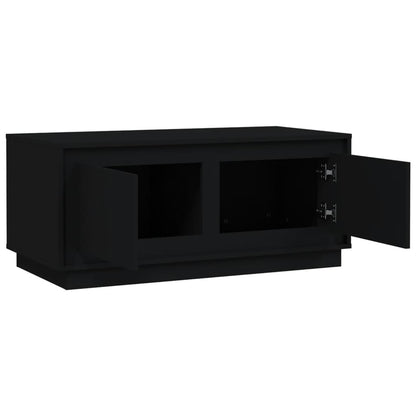 Couchtisch Schwarz 102x50x44 cm Holzwerkstoff - Pazzar.ch