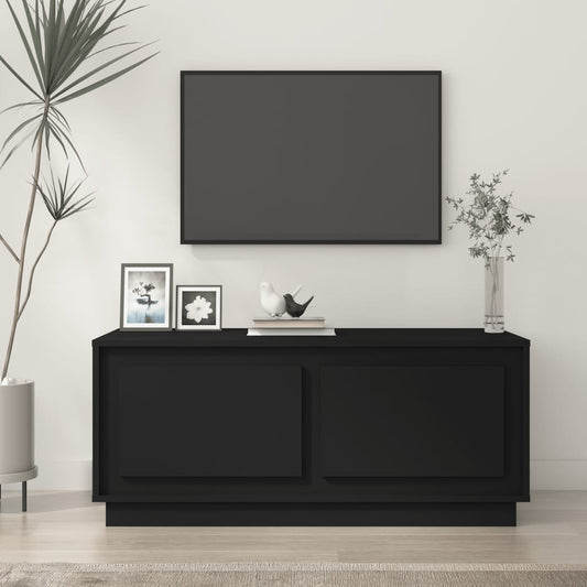 Couchtisch Schwarz 102x50x44 cm Holzwerkstoff - Pazzar.ch
