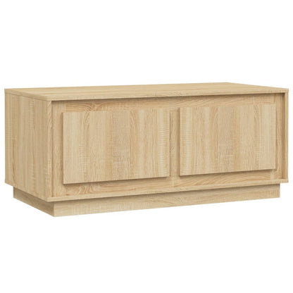Couchtisch Sonoma-Eiche 102x50x44 cm Holzwerkstoff - Pazzar.ch