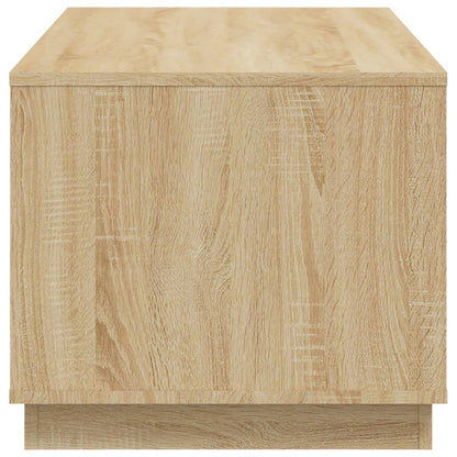 Couchtisch Sonoma-Eiche 102x50x44 cm Holzwerkstoff - Pazzar.ch