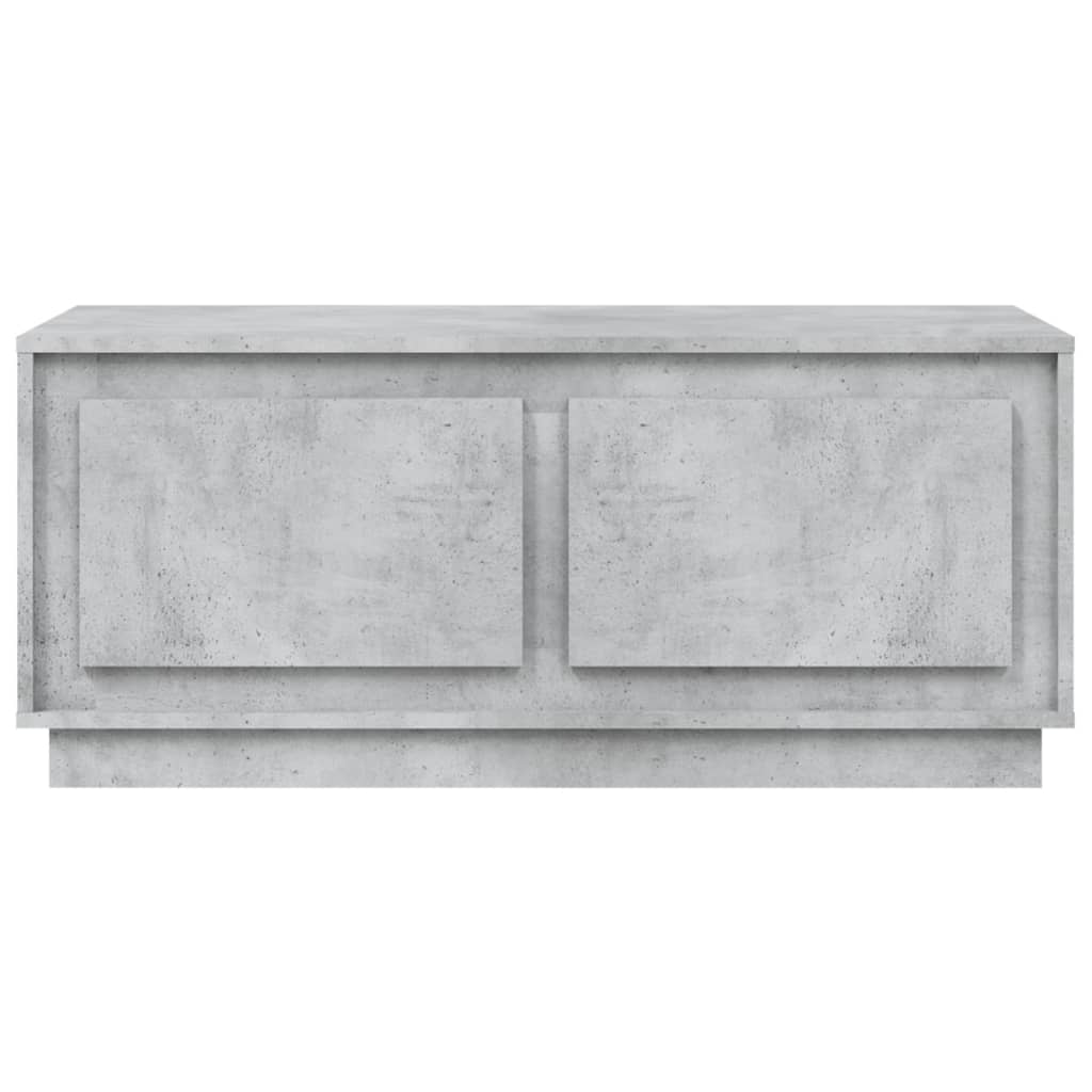 Couchtisch Betongrau 102x50x44 cm Holzwerkstoff - Pazzar.ch
