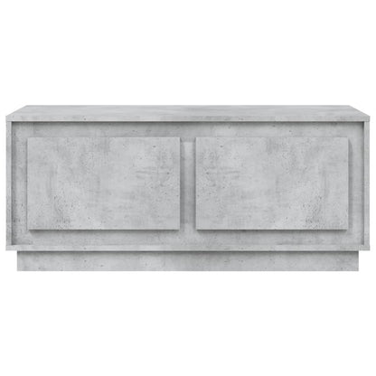 Couchtisch Betongrau 102x50x44 cm Holzwerkstoff - Pazzar.ch