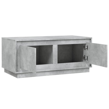Couchtisch Betongrau 102x50x44 cm Holzwerkstoff - Pazzar.ch