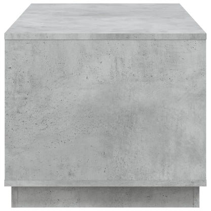 Couchtisch Betongrau 102x50x44 cm Holzwerkstoff - Pazzar.ch