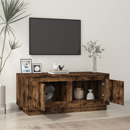 Couchtisch Räuchereiche 102x50x44 cm Holzwerkstoff - Pazzar.ch